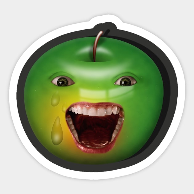 Sour Apple Sticker by TTLOVE